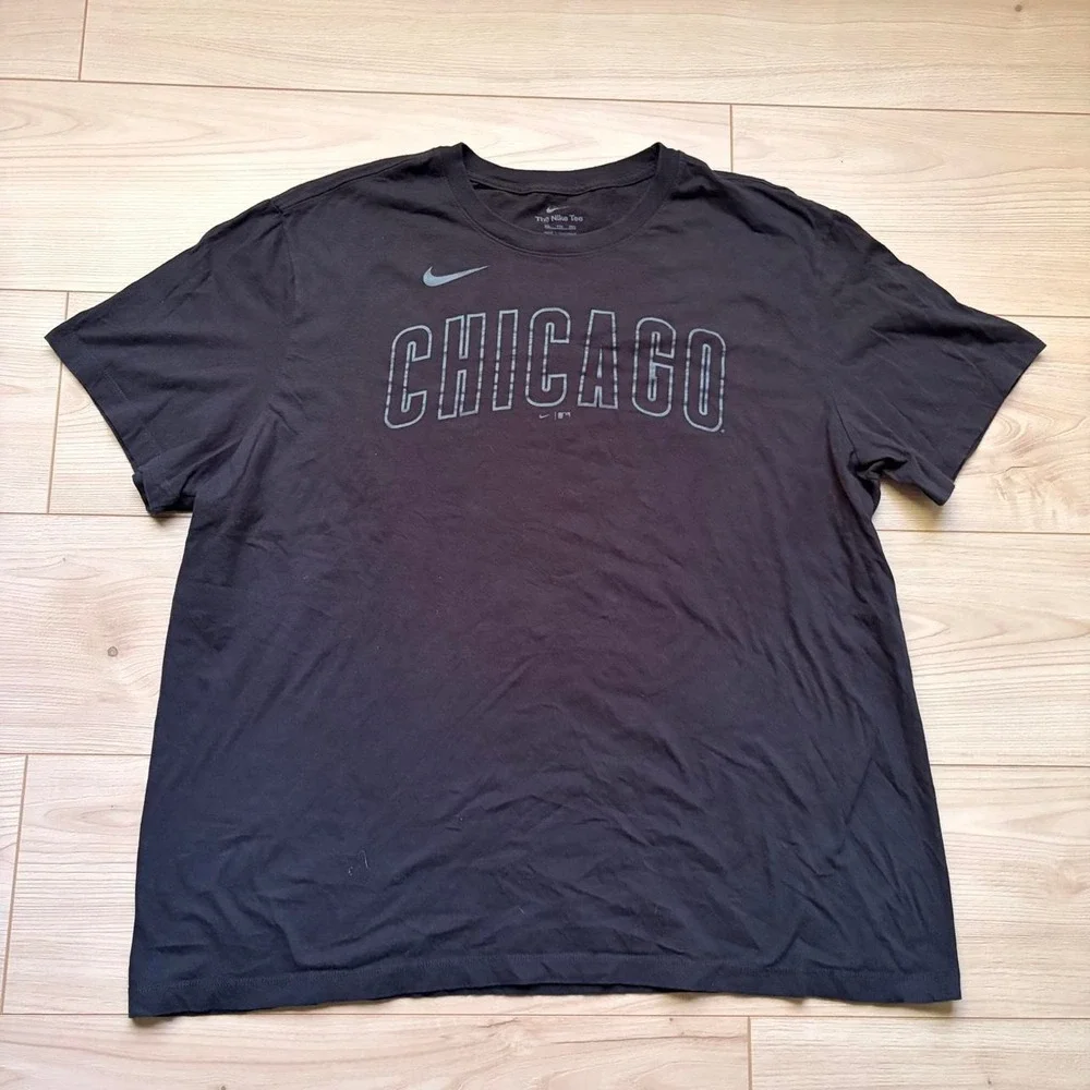 Nike Chicago White Sox Wilson Contreras No 40 Graphic Tee Mens XXL Black Shirt